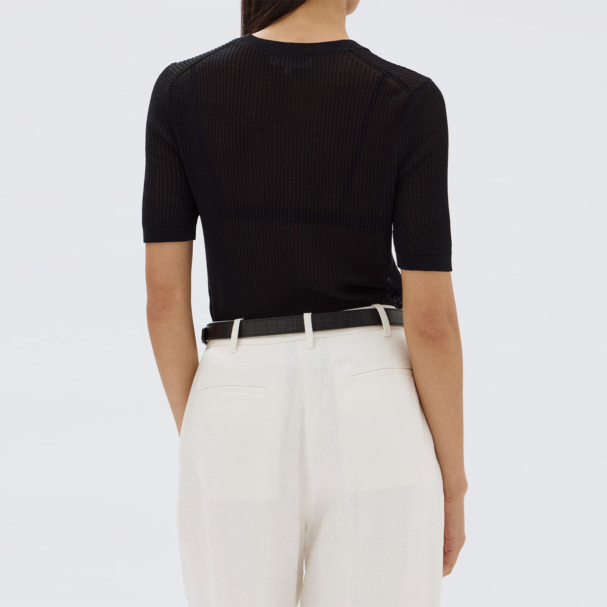 Belle Knit Short Sleeve Tee – Hedgerow Limited