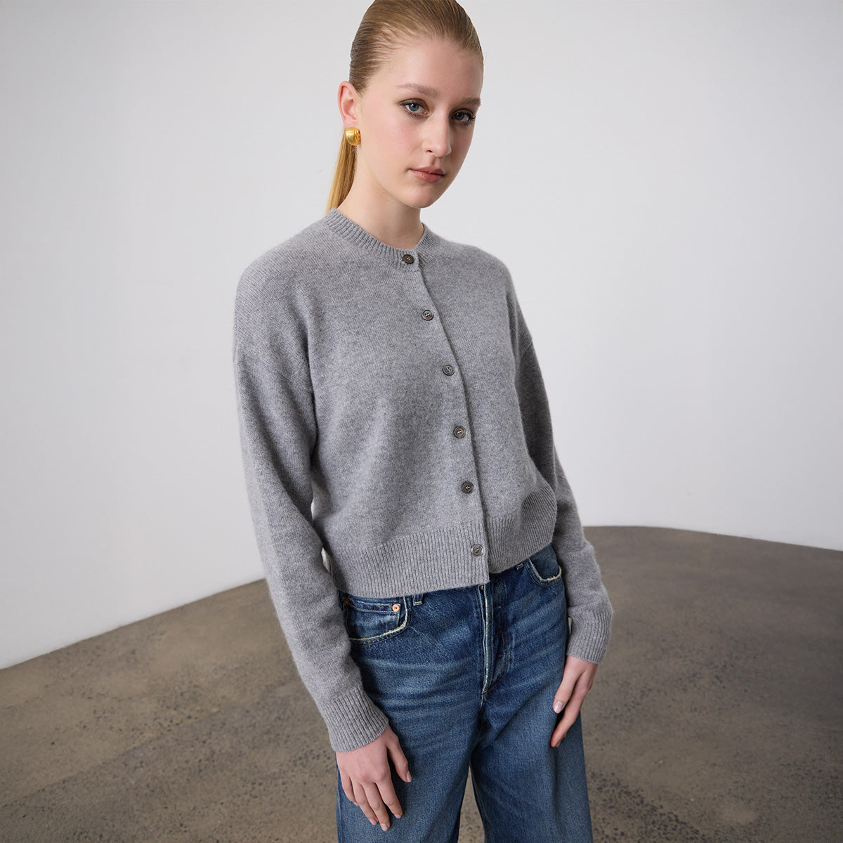 Boxy Cashmere Cardigan – Hedgerow Limited