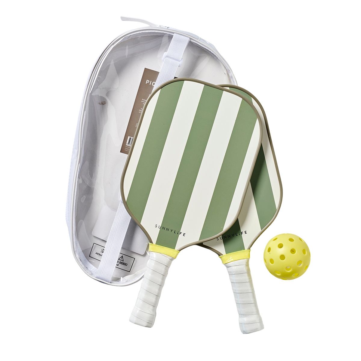 Black Pickleball Set
