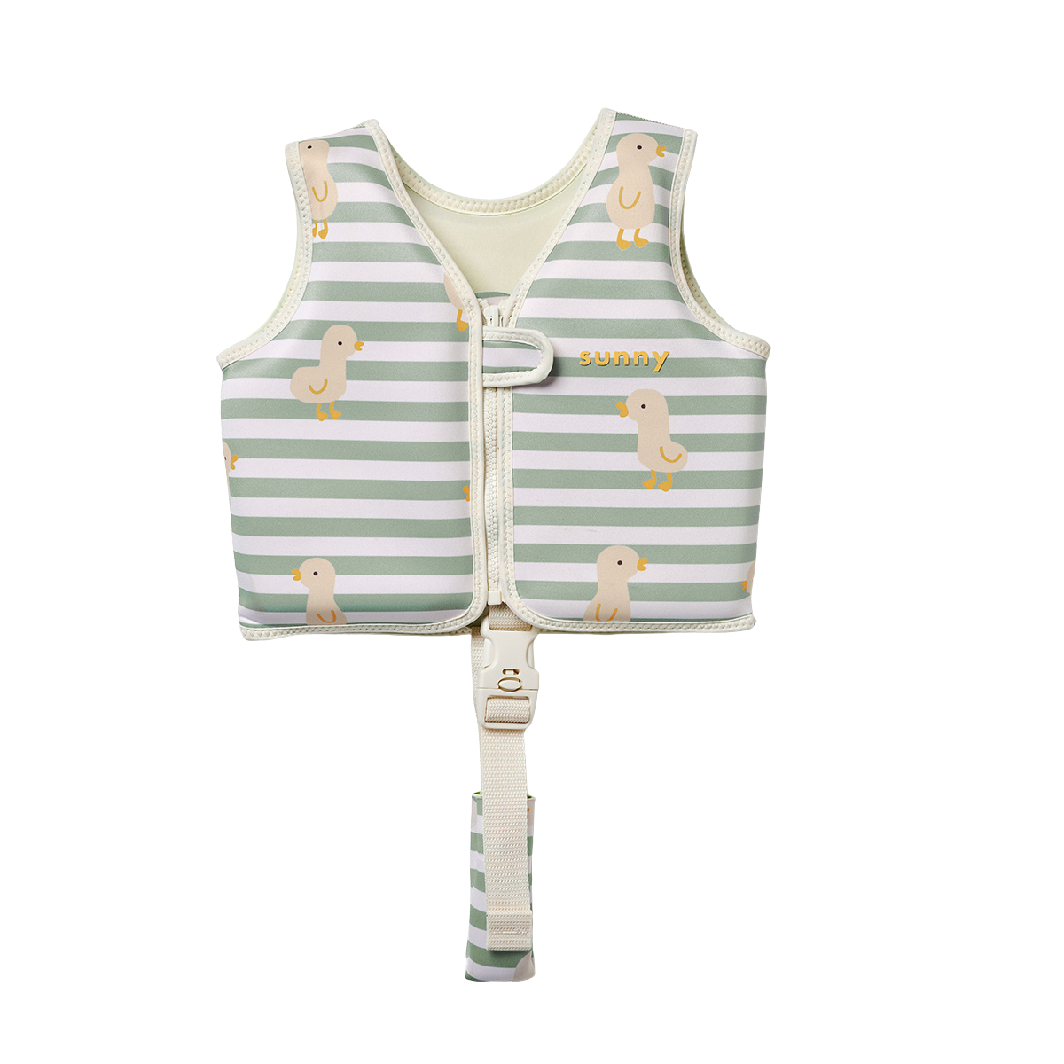 Black Kids Swim Vest