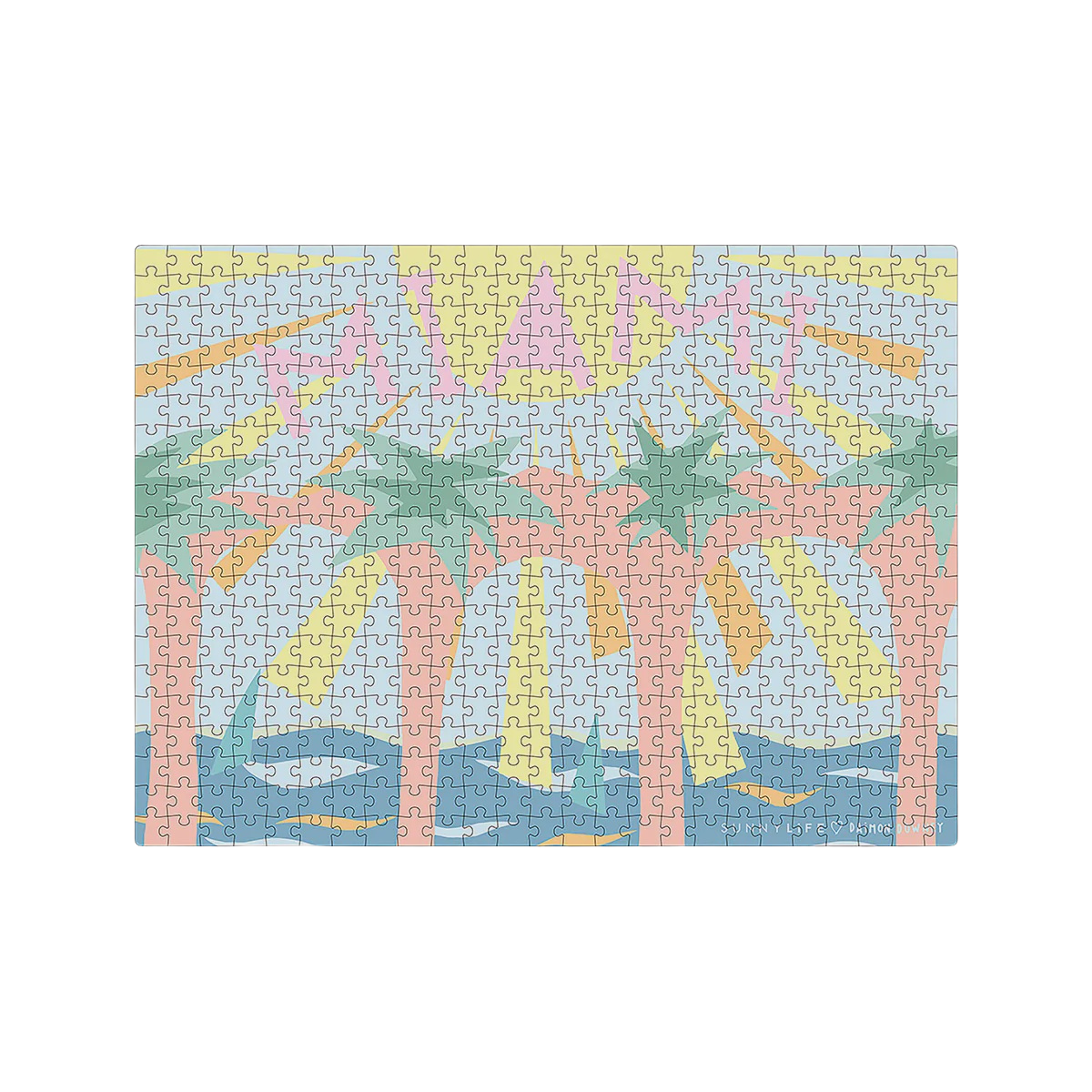 Light Steel Blue Daimon Downey Puzzle