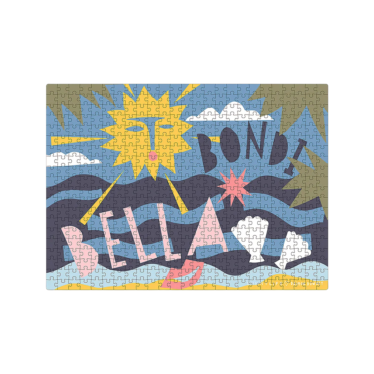 Dark Slate Gray Daimon Downey Puzzle