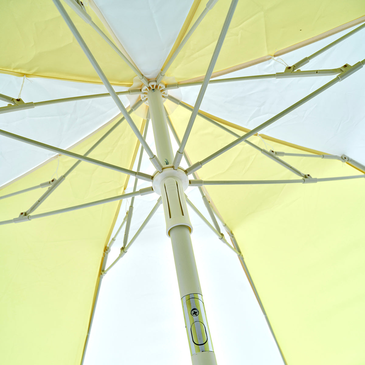 Pale Goldenrod Compact Beach Umbrella