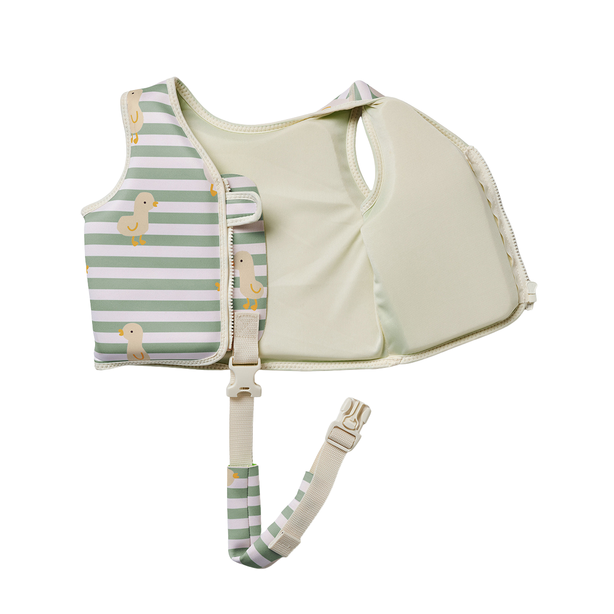 Black Kids Swim Vest