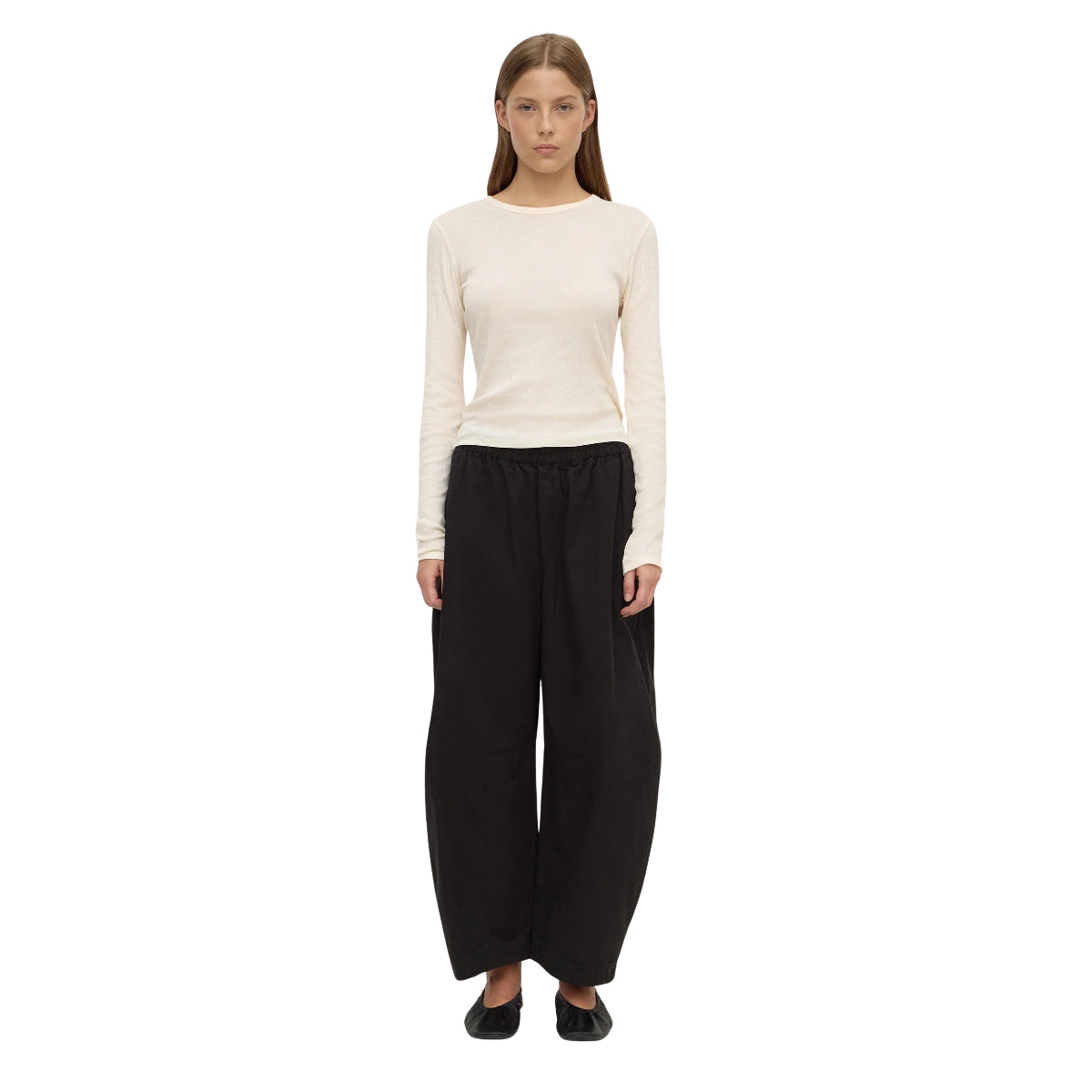 Black Lola Barrel Pant