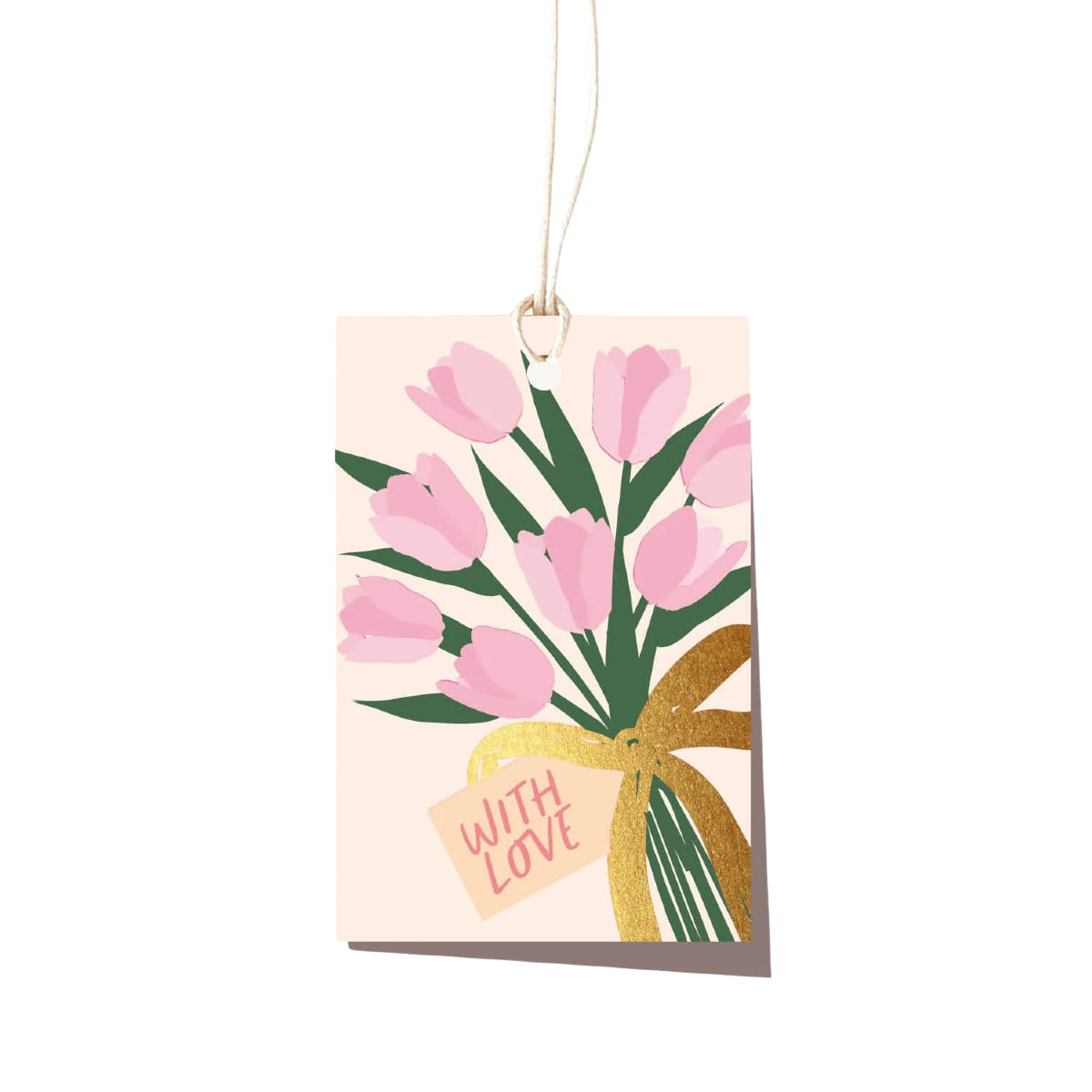 White Smoke Elm Gift Tags