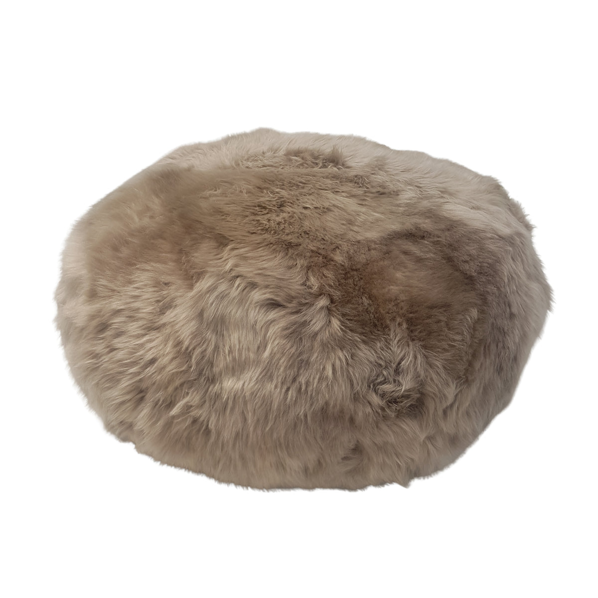 White Smoke Auskin Ottoman