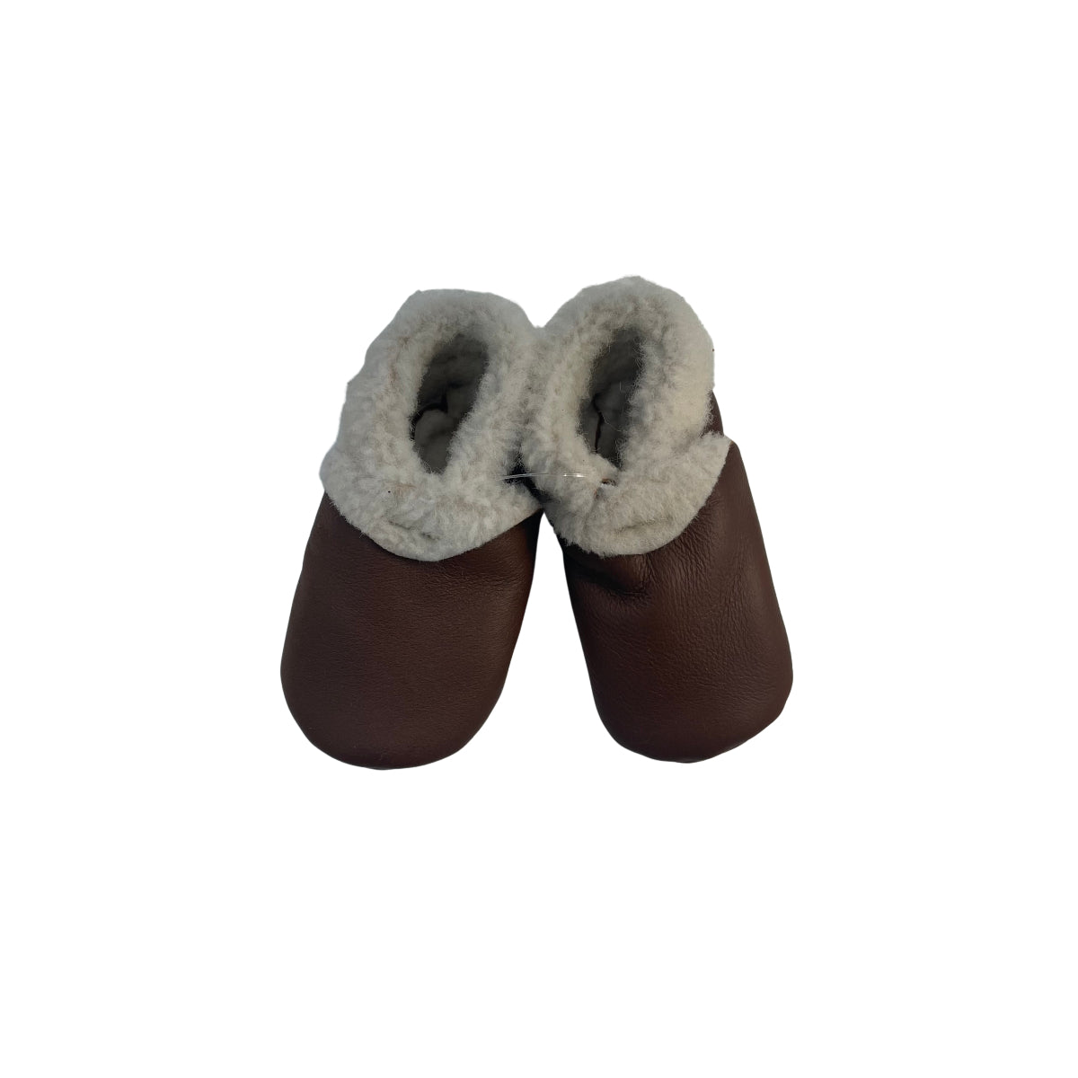 White Smoke Lambskin Booties