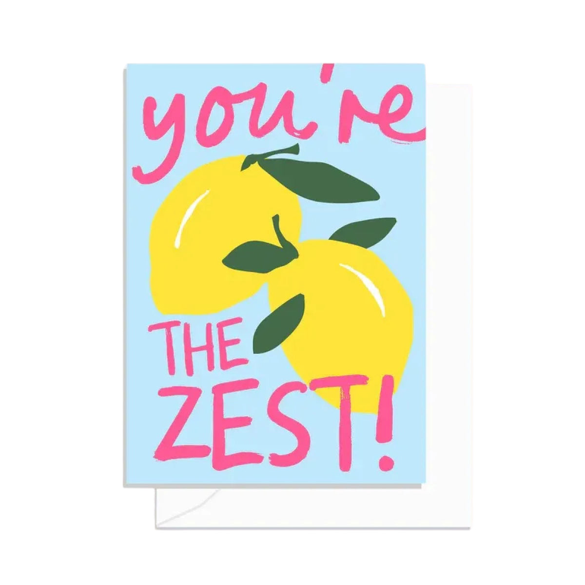 White Smoke You're the Zest Card