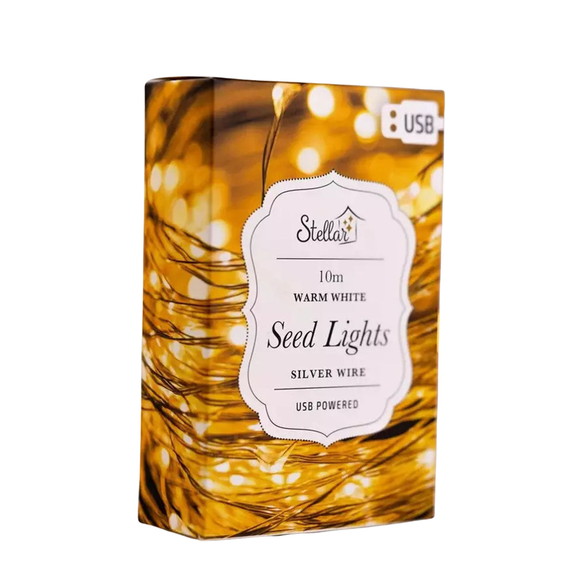 Light Gray Stellar Seed Lights (boxed)