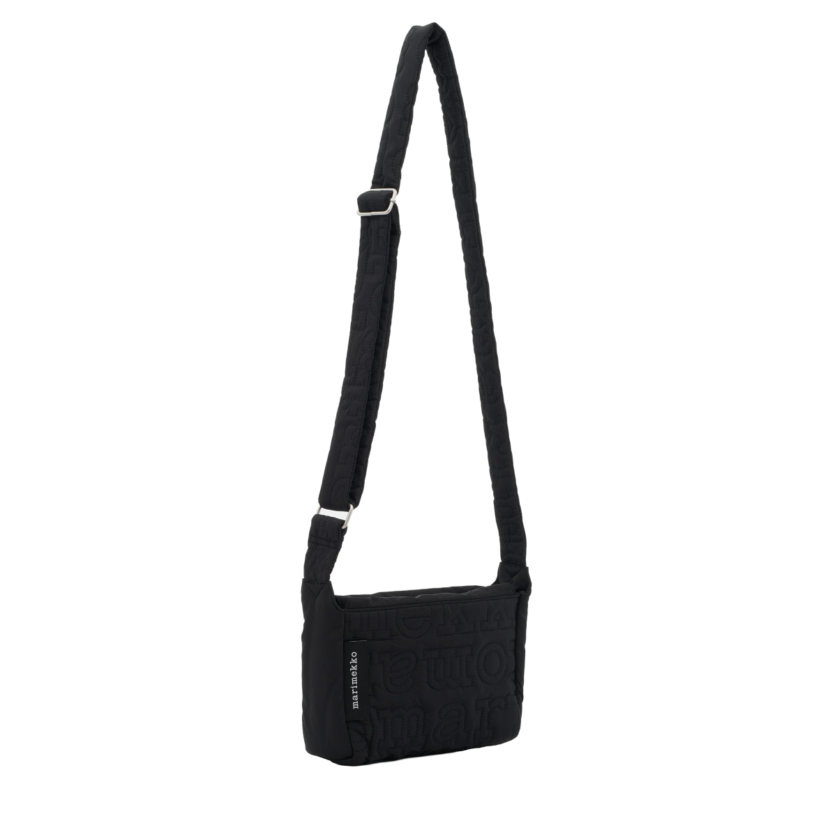 White Smoke Joy Crossbody Logo Bag