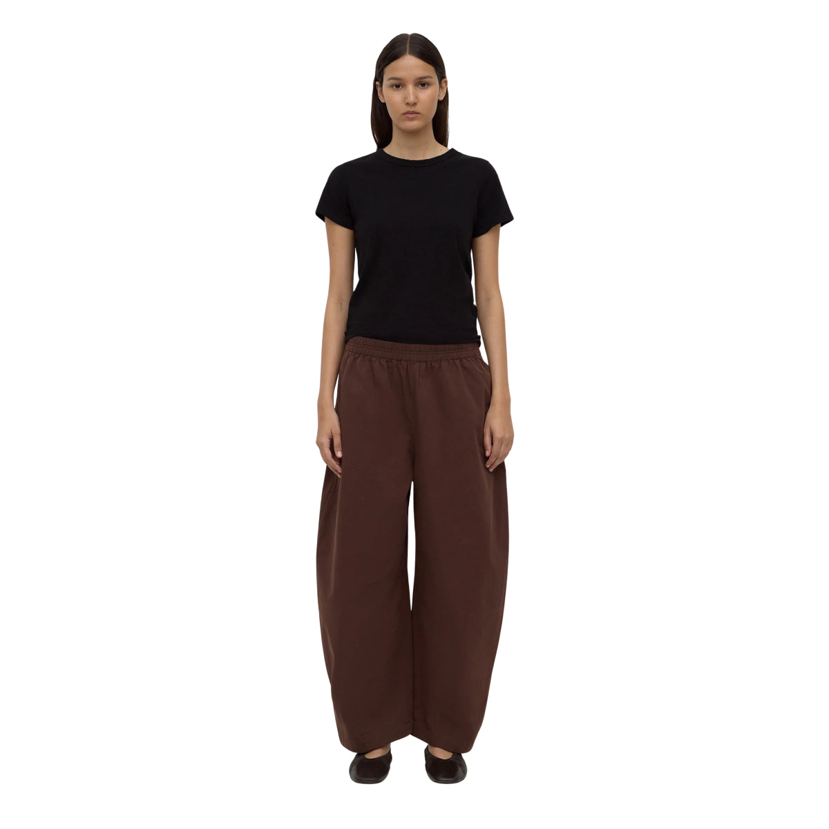 White Smoke Lola Barrel Pant