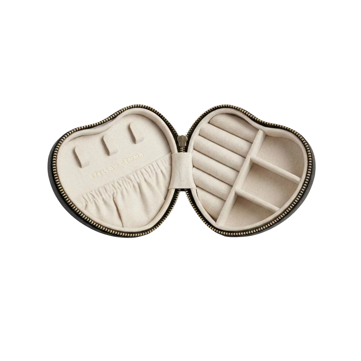 White Smoke Jewel Box Heart