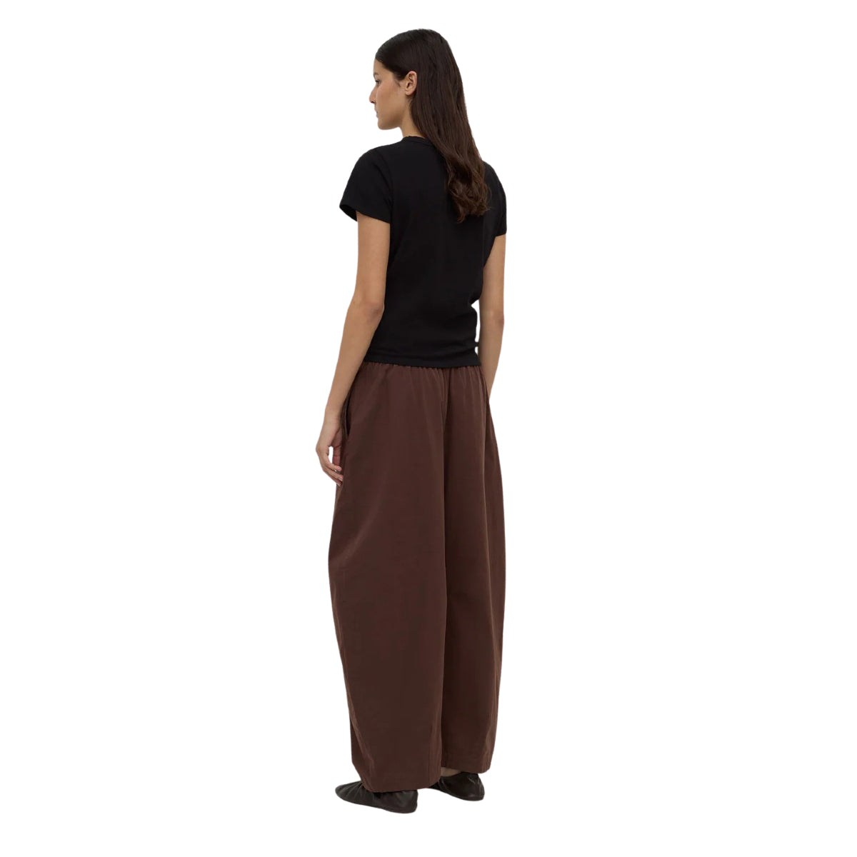 White Smoke Lola Barrel Pant