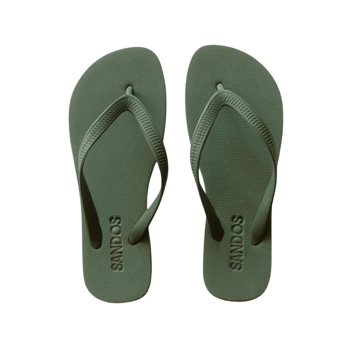 White Smoke Sandos Flip Flops