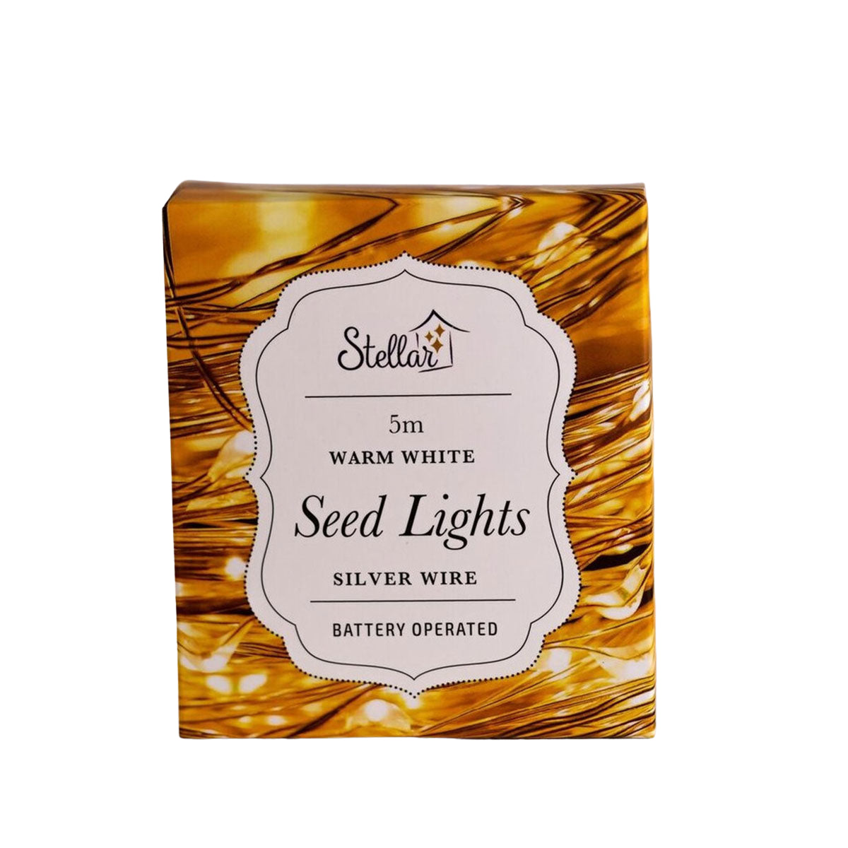 Light Gray Stellar Seed Lights (boxed)