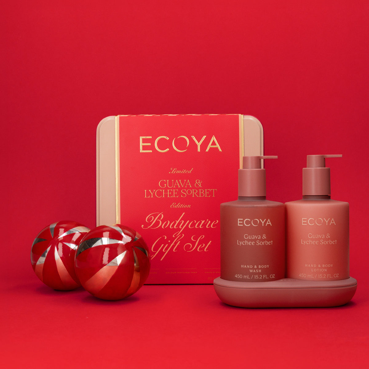 Firebrick Ecoya Christmas 2026 Bodycare Gift Set