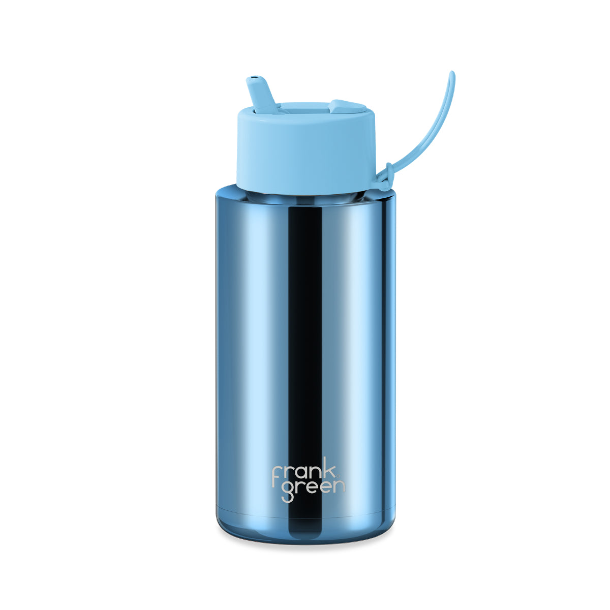 White Smoke Light Blue Chrome and Sky Blue