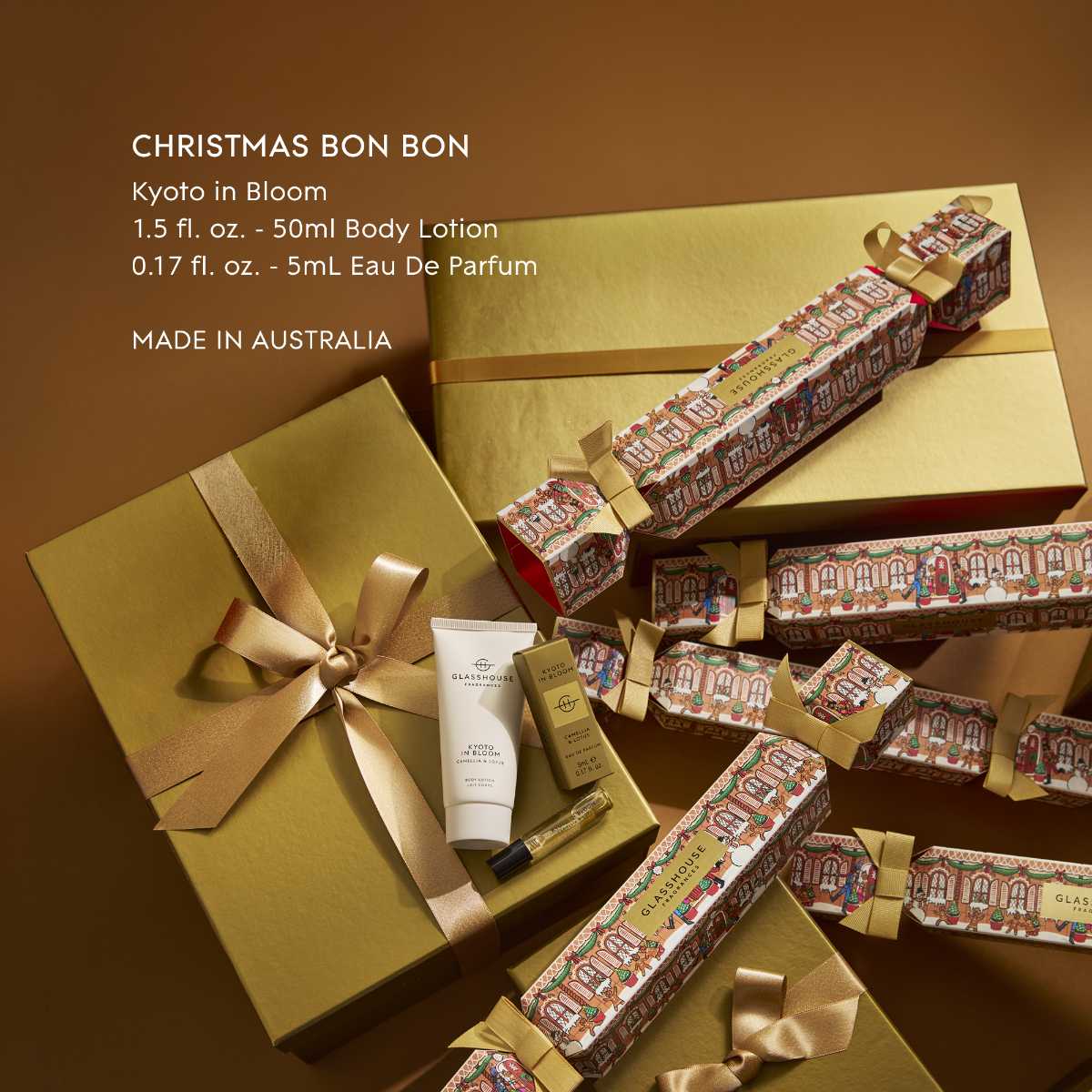 Saddle Brown Glasshouse Christmas 2026 Bon Bon