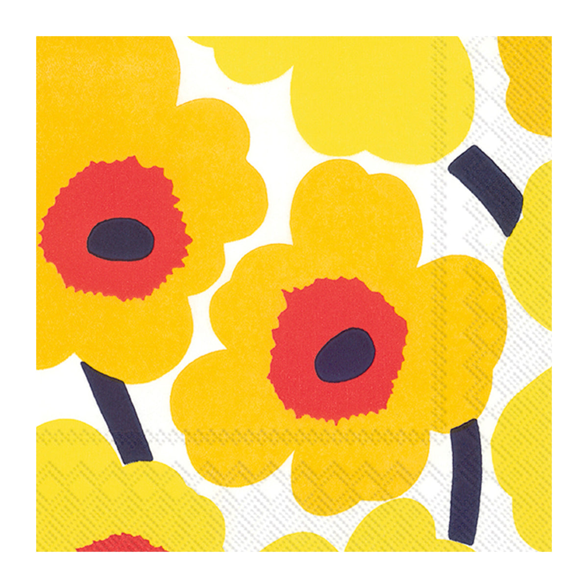 Gold Marimekko Unikko Luncheon
