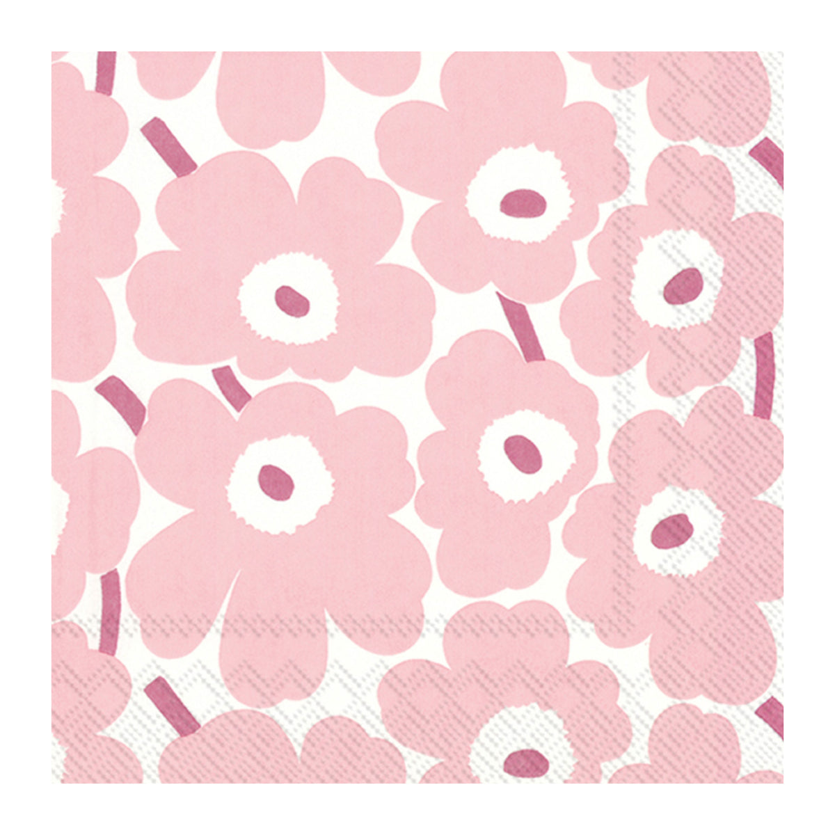 Pink Marimekko Unikko Luncheon