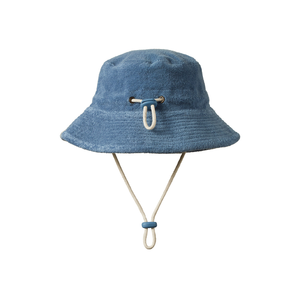 White Smoke Bucket Sunhat Terry