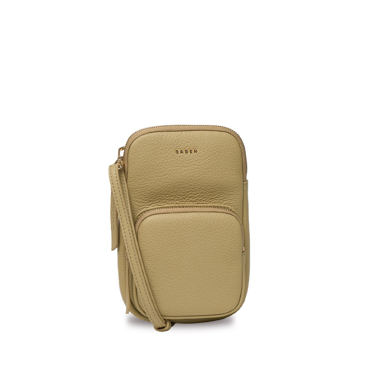 Dark Khaki Nikko Pocket Phone Sling