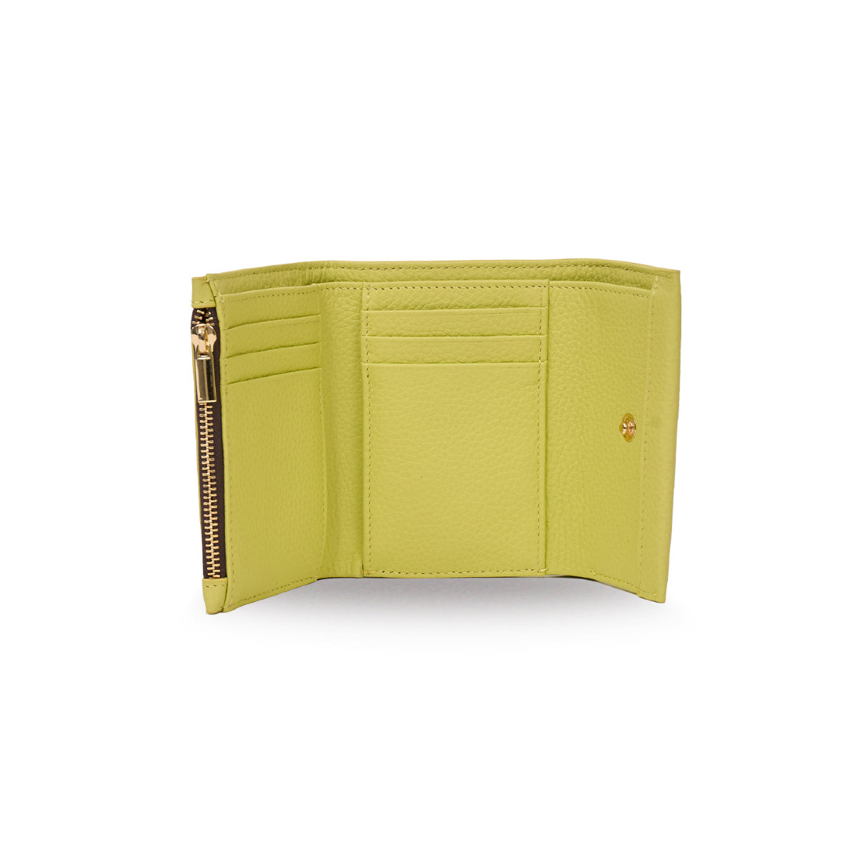 Dark Khaki Pico Tri Fold Wallet