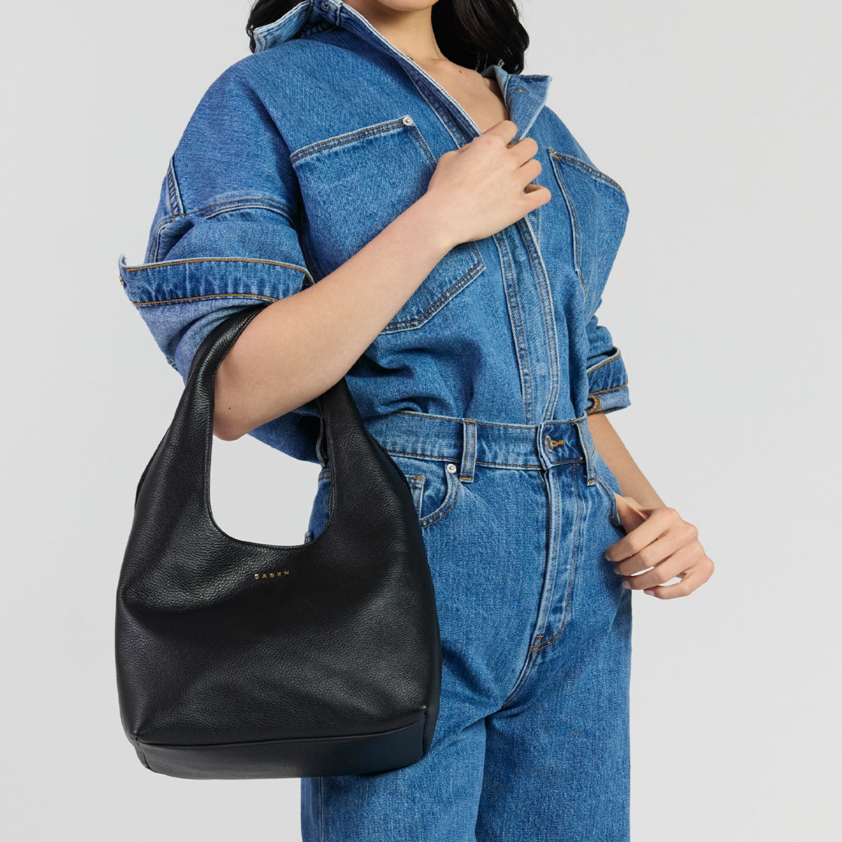 Light Gray Kiki Shoulder Bag