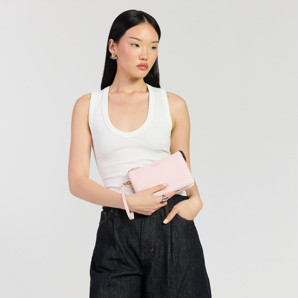 Light Gray Tilly Crossbody