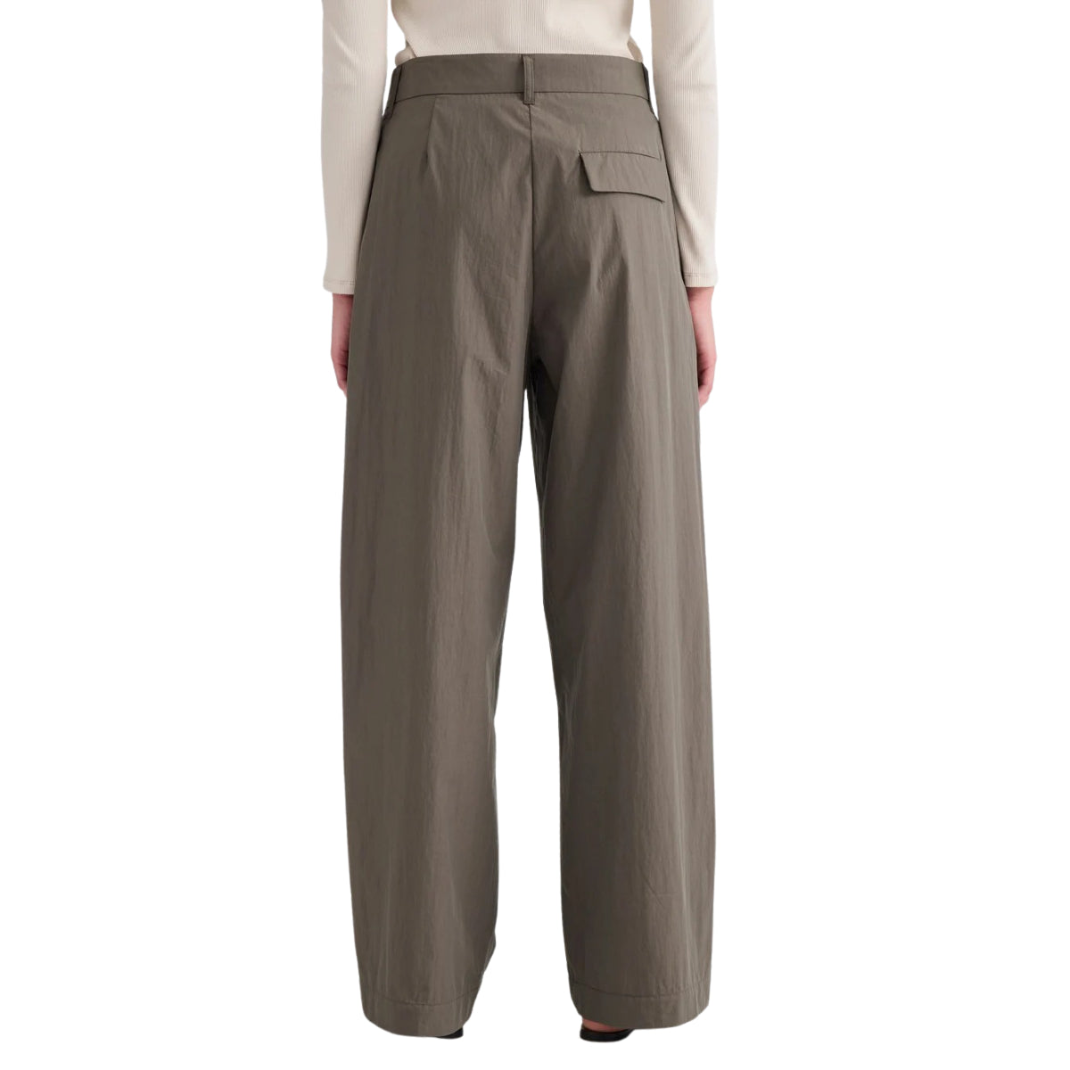 Dark Slate Gray Sofia Pleat Trouser