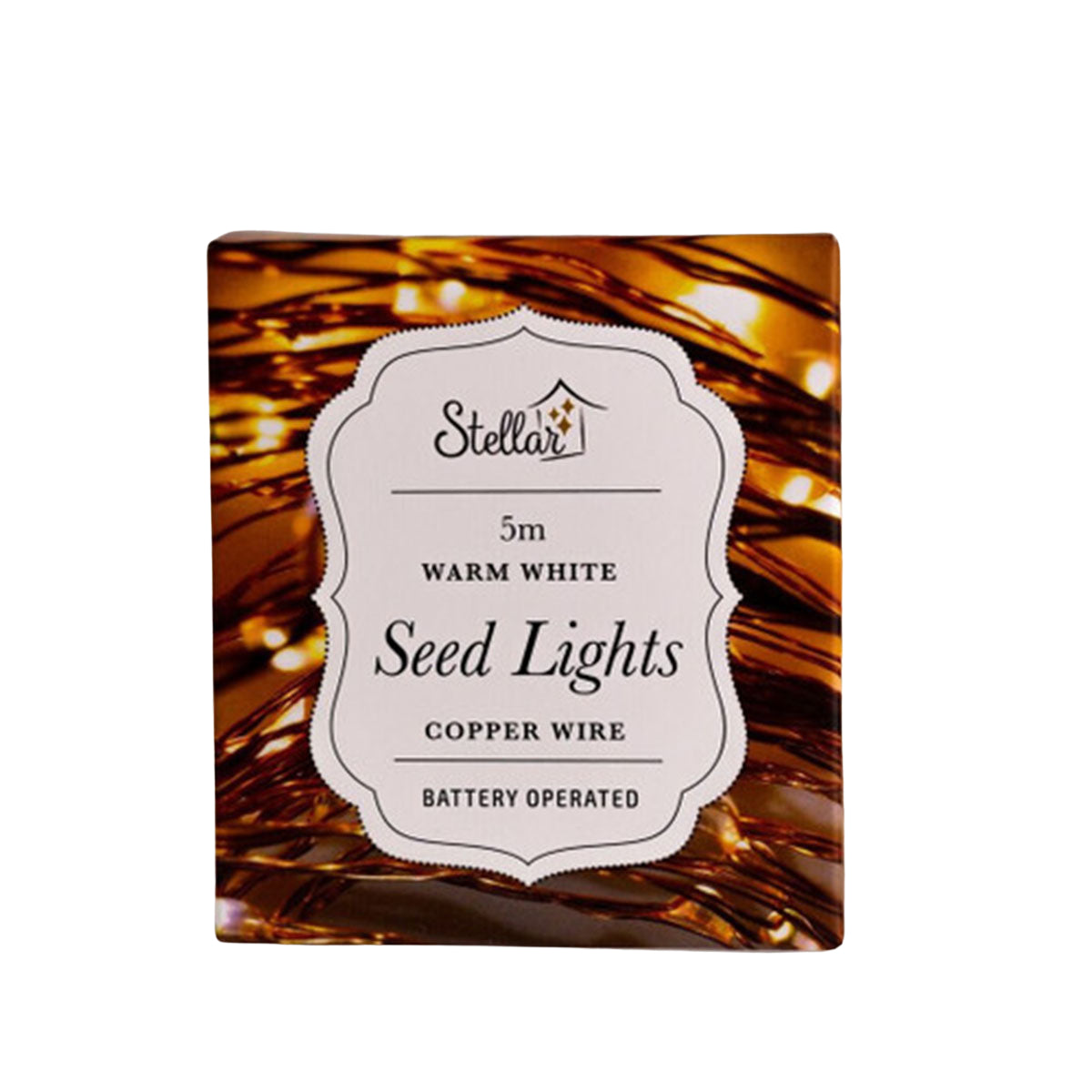Light Gray Stellar Seed Lights (boxed)