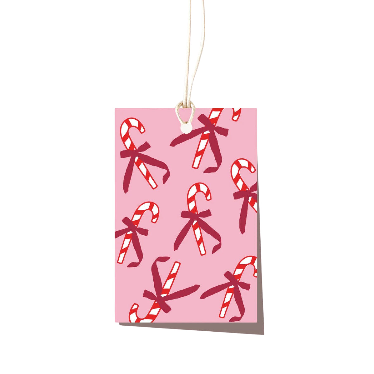 White Smoke Elm Christmas Tag 2026
