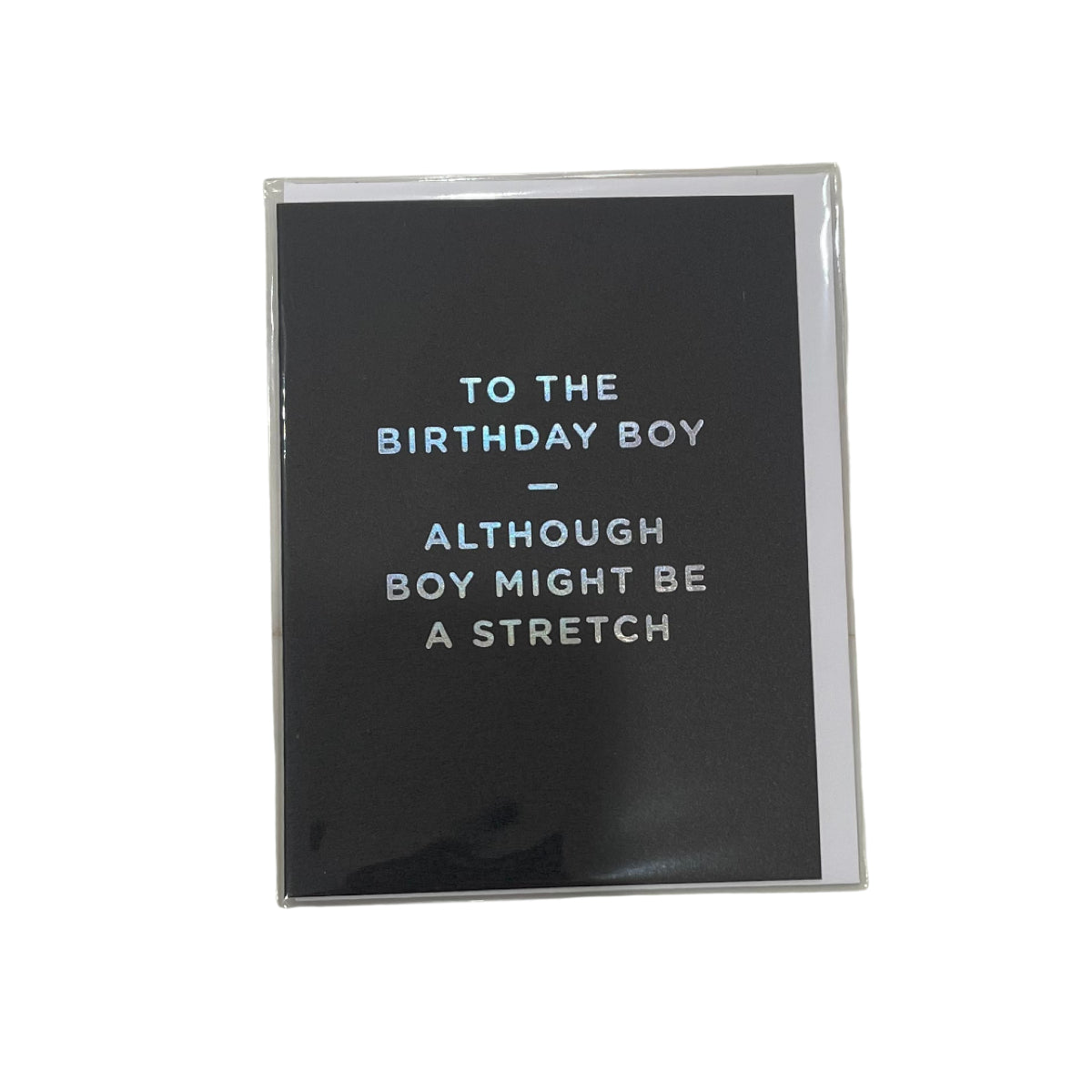 Dark Slate Gray To the birthday boy card