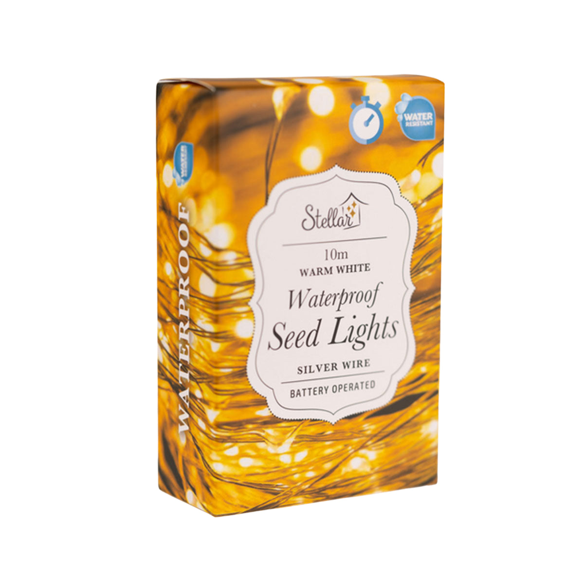 Light Gray Stellar Seed Lights (boxed)