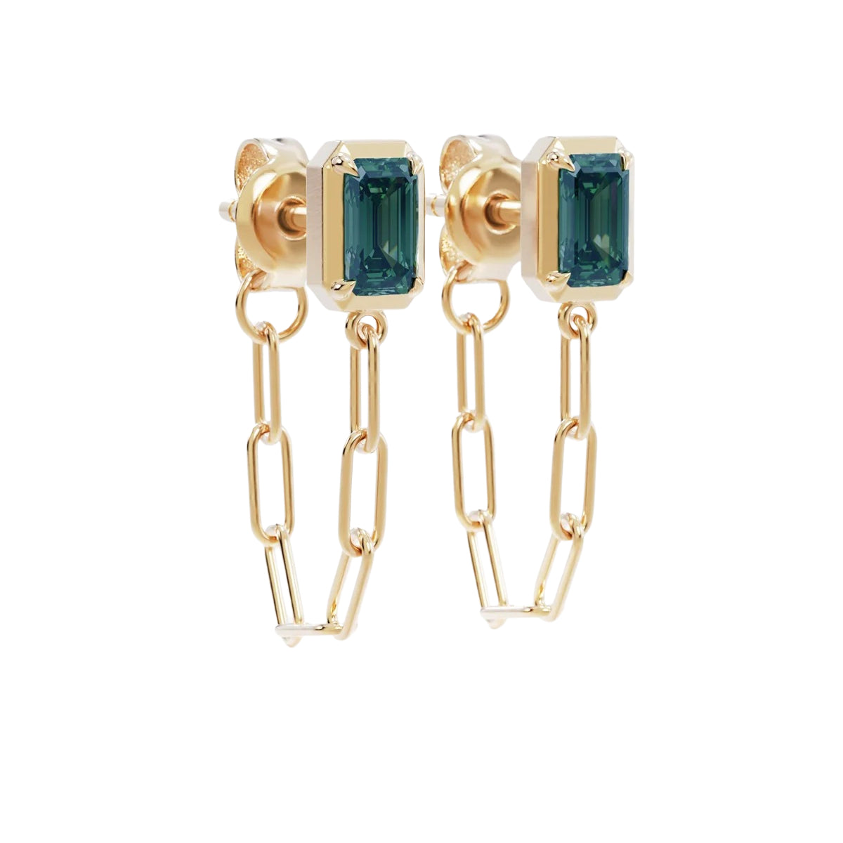 White Smoke Trust your Intuition Earring