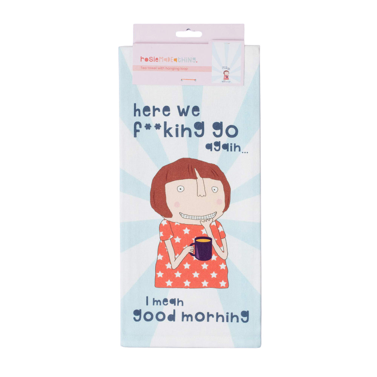 Lavender Rosie Tea Towel