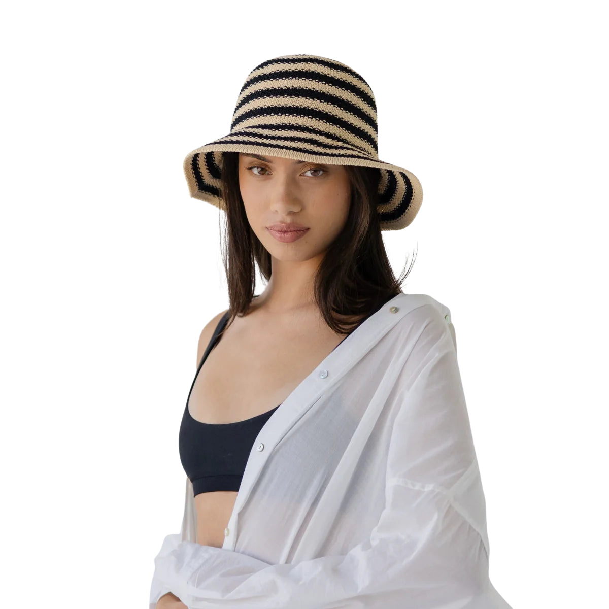 White Smoke Travelling Hat