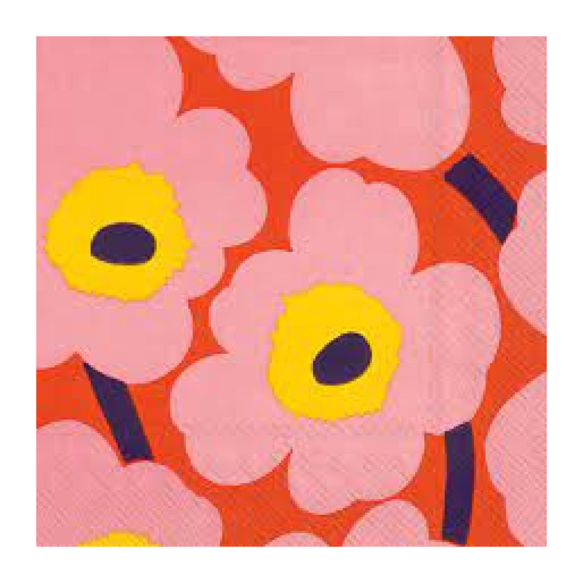 Light Pink Marimekko Unikko Luncheon