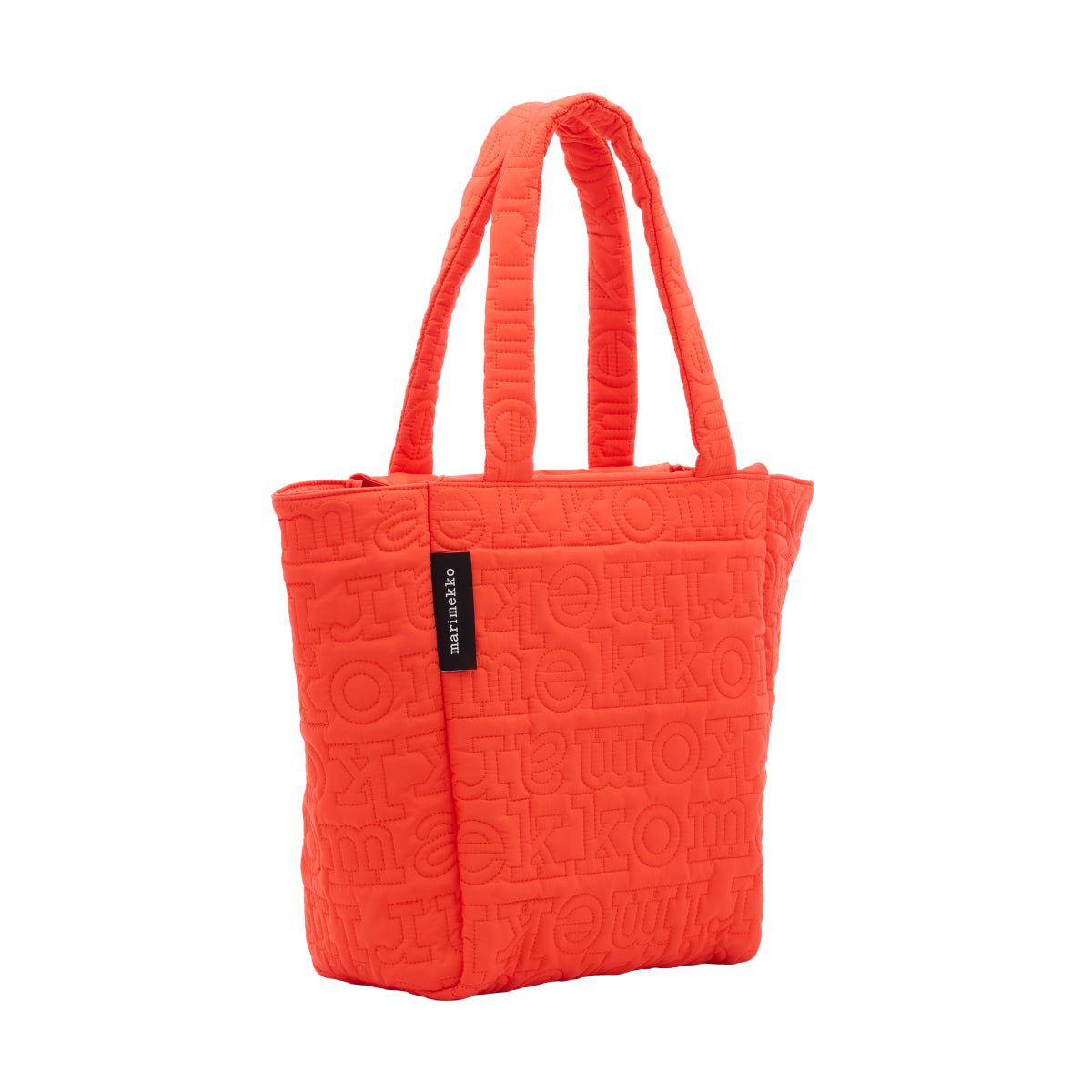 White Smoke Joy Tote Logo Bag