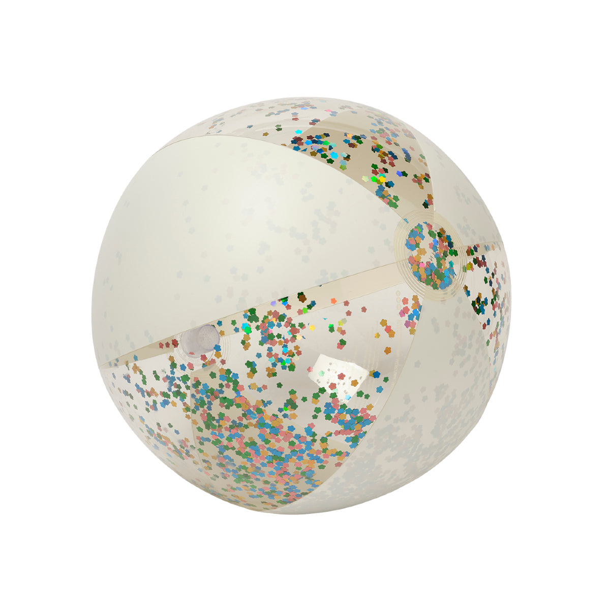 White Smoke Inflatable Beach Ball