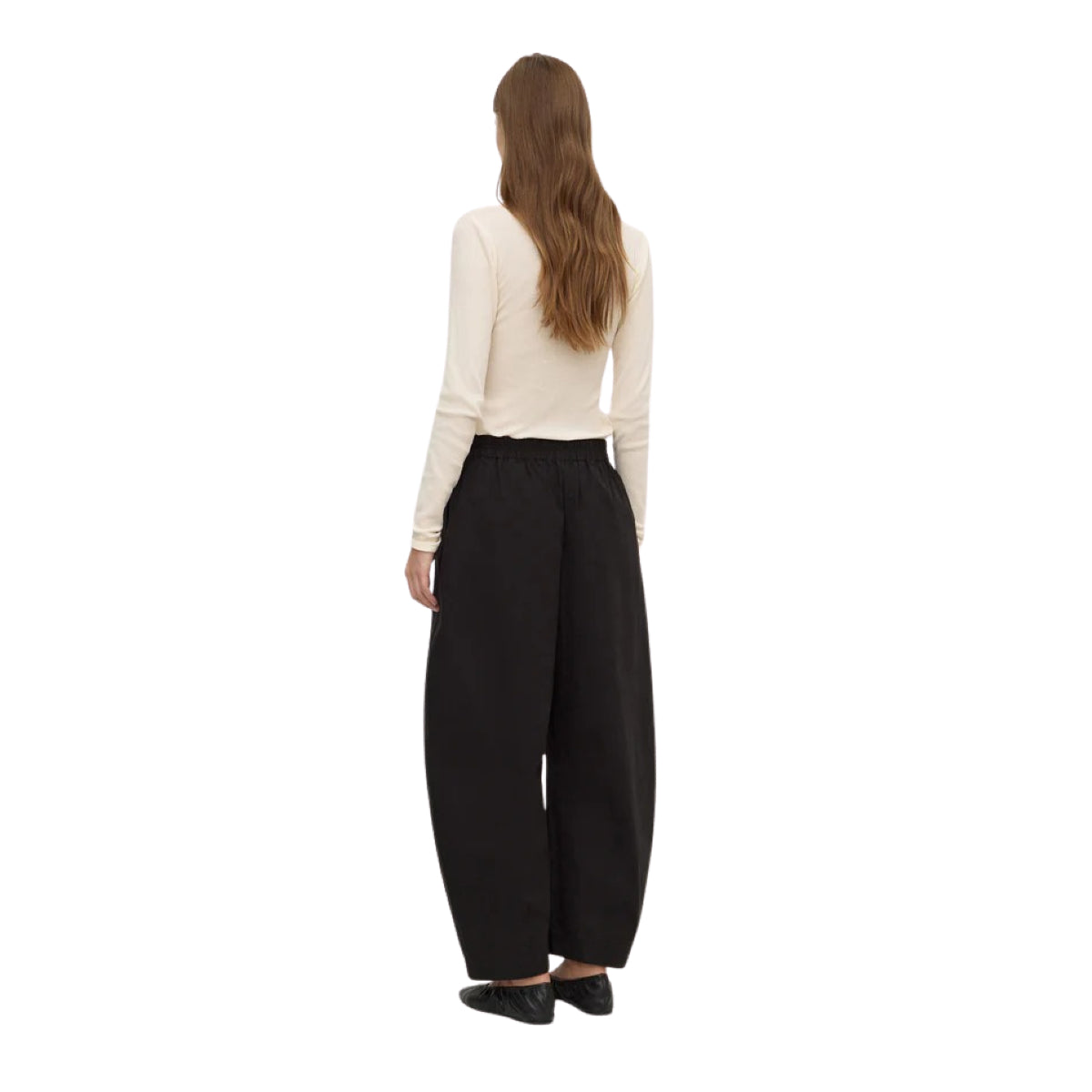 White Smoke Lola Barrel Pant