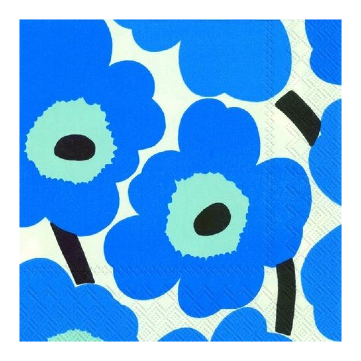 Dodger Blue Marimekko Unikko Luncheon