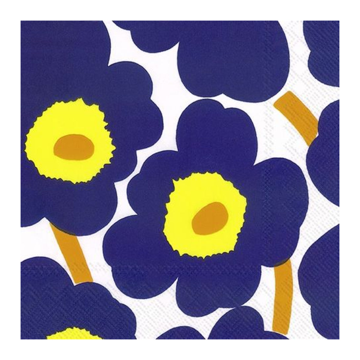 Midnight Blue Marimekko Unikko Luncheon
