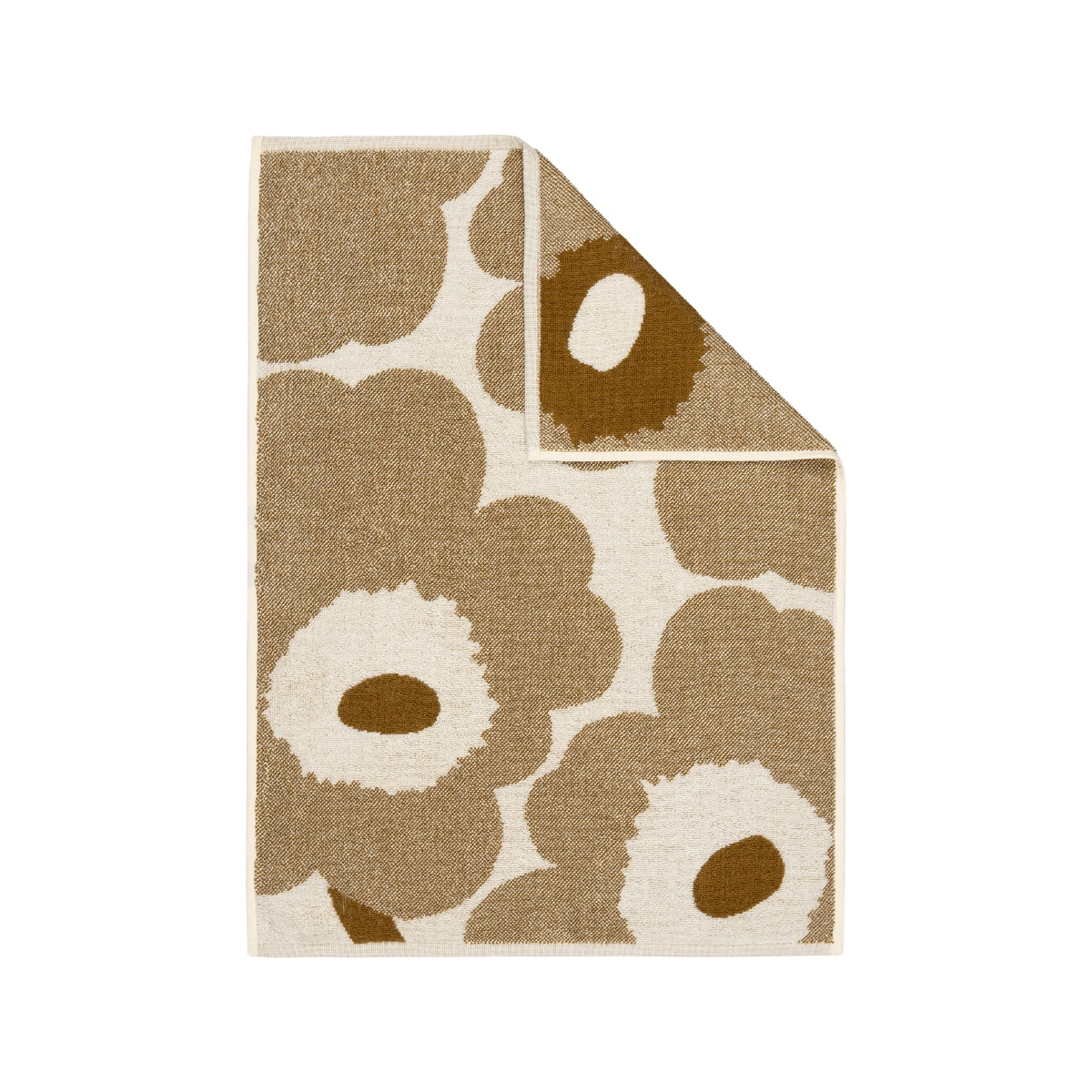Rosy Brown Unikko Hand Towel