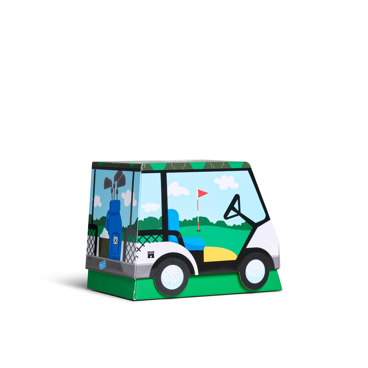 White Smoke 3 Pack Golf Socks Gift Set
