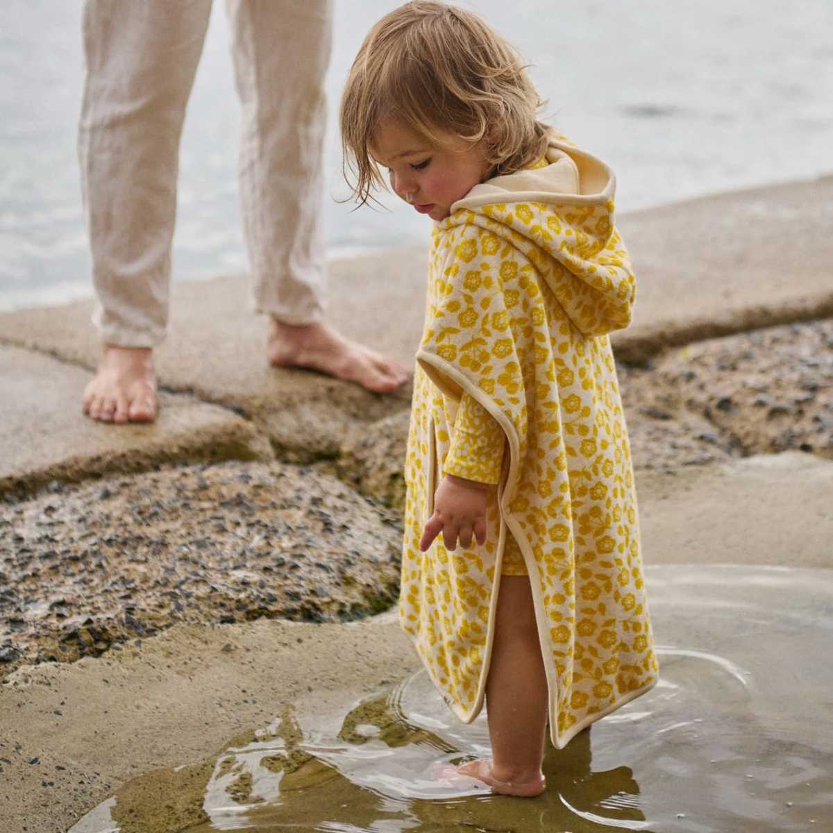 Light Gray Poncho Towel