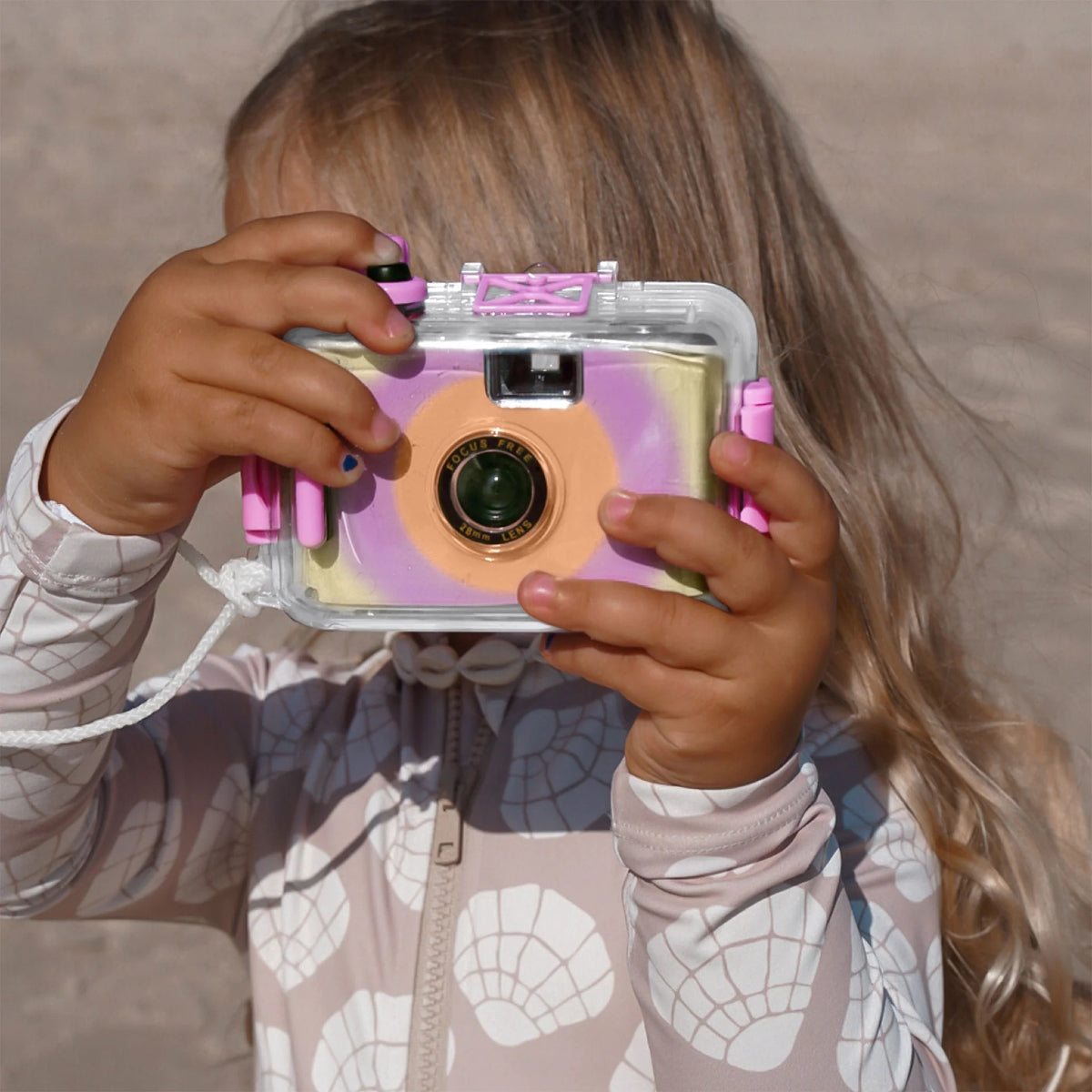 Rosy Brown Underwater Camera