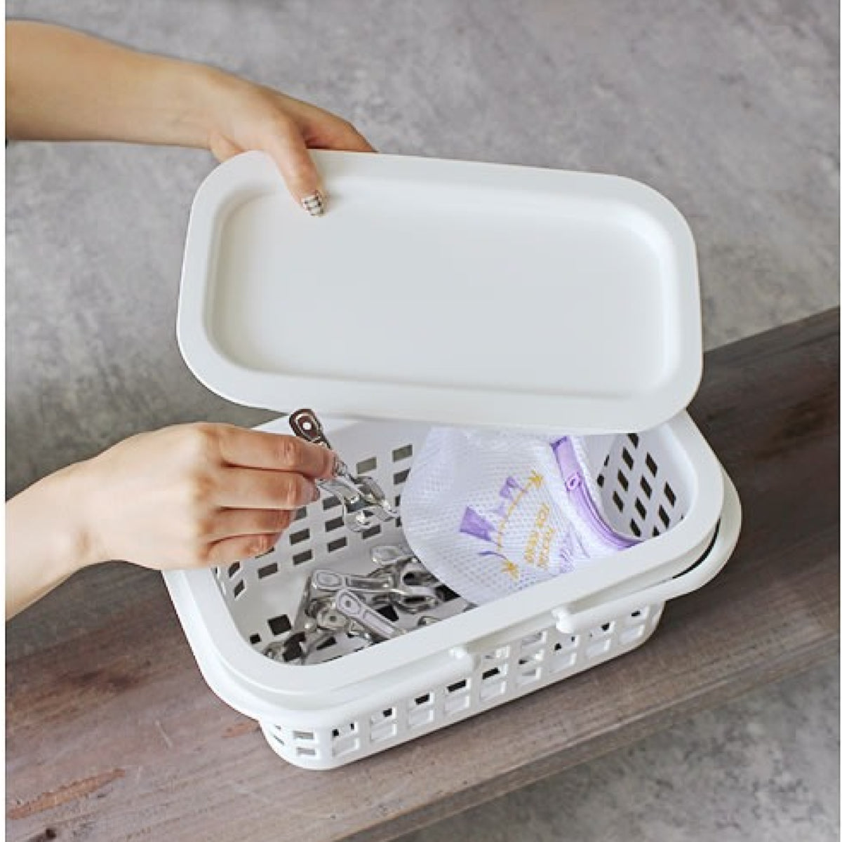 Dark Gray Cestino Basket