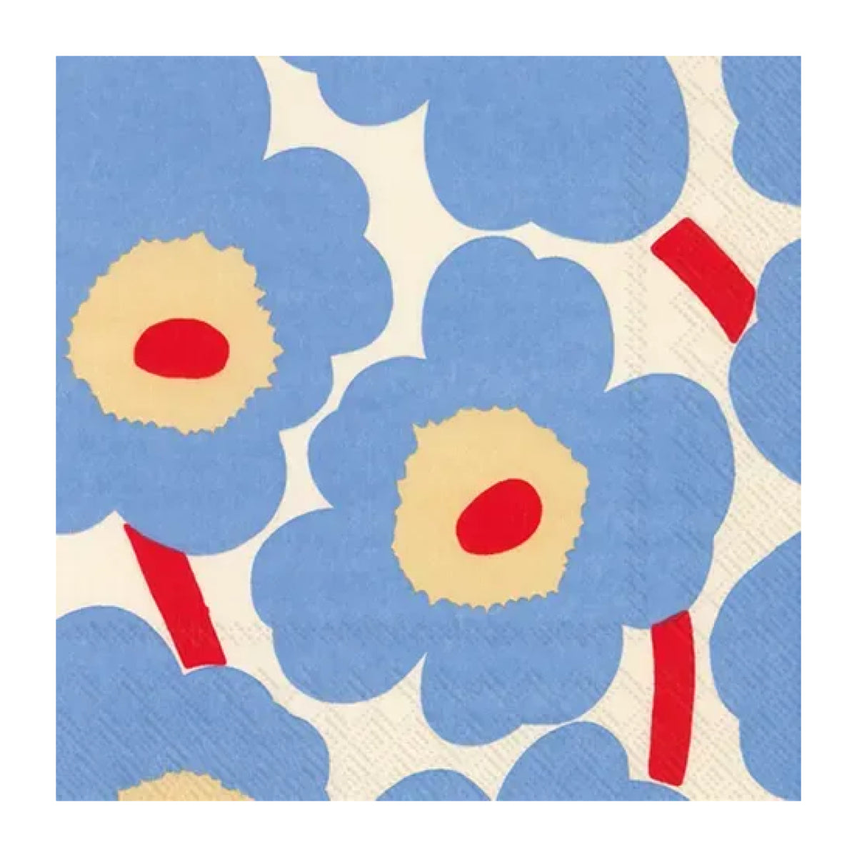 Cornflower Blue Marimekko Unikko Luncheon